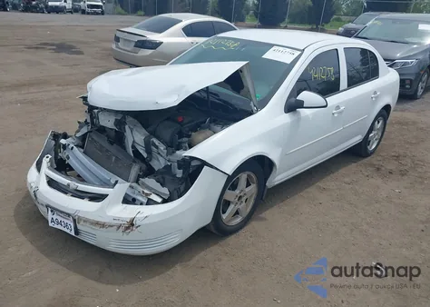 2010 Chevrolet Cobalt Lt из США, поврежденный, VIN 1G1AF5F58A7207319